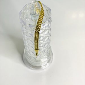 Stainless leaf bracelet