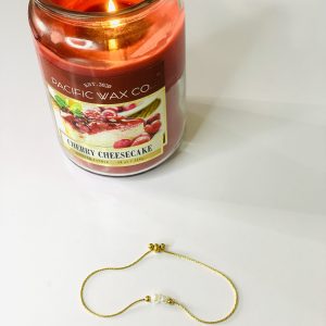 White Pearl adjustable bracelet