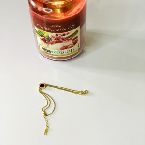 3 layers black stone bracelet