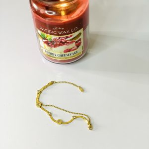 Double layers stainless bracelet