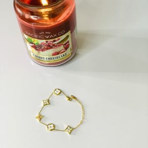 New look white stainless bracelet